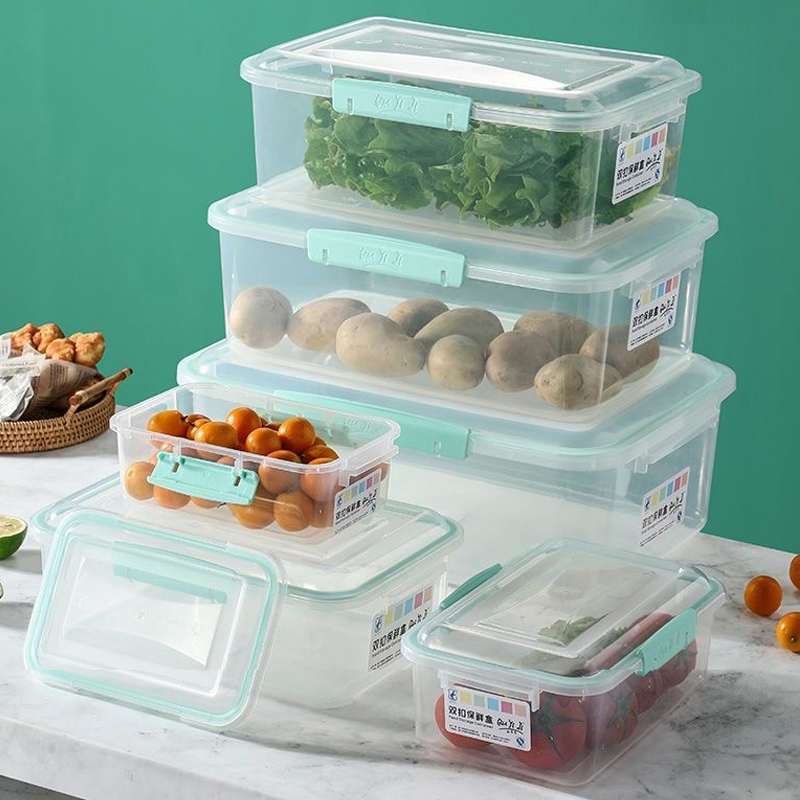 保鲜盒食品级商用留样盒冰箱冷藏微波密封储物冰粉收纳盒饭盒带盖