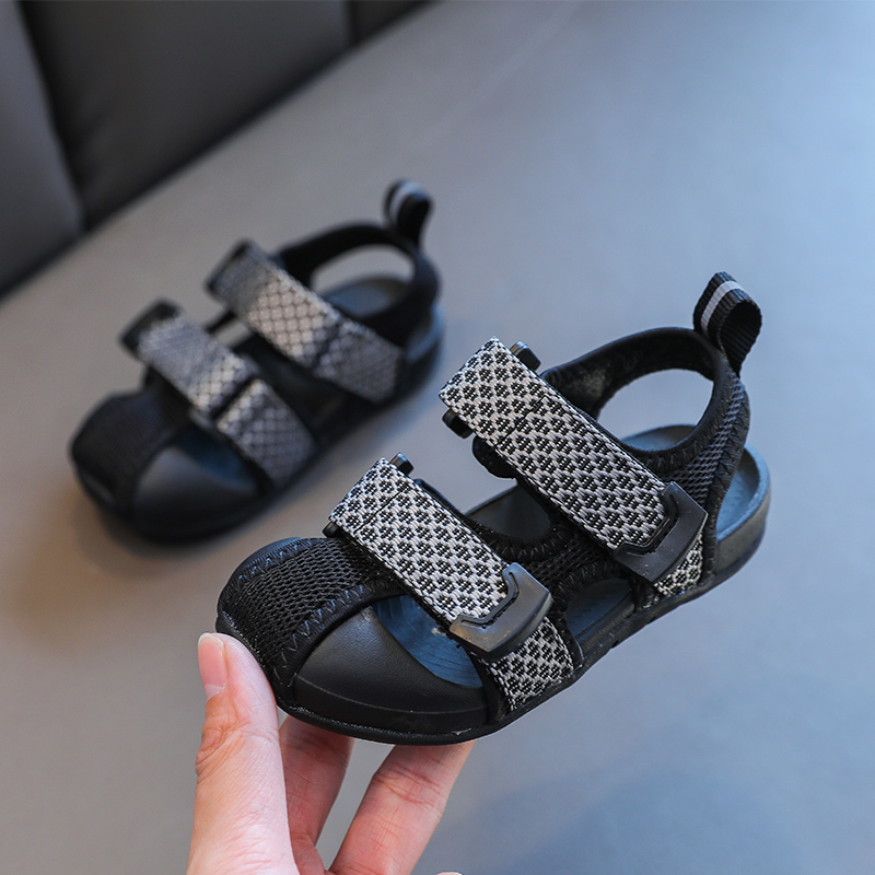 宝宝鞋子1-2-3岁夏季儿童学步鞋包头防滑凉鞋软底女童男童小童鞋