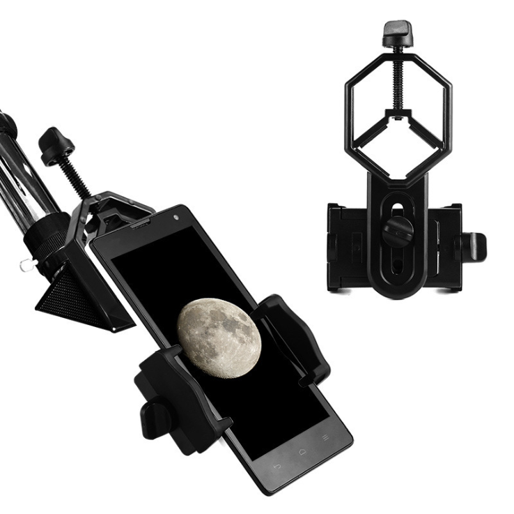 望远镜手机夹望远镜手机支架单筒观鸟镜拍照加固夹子耐用多功能夹