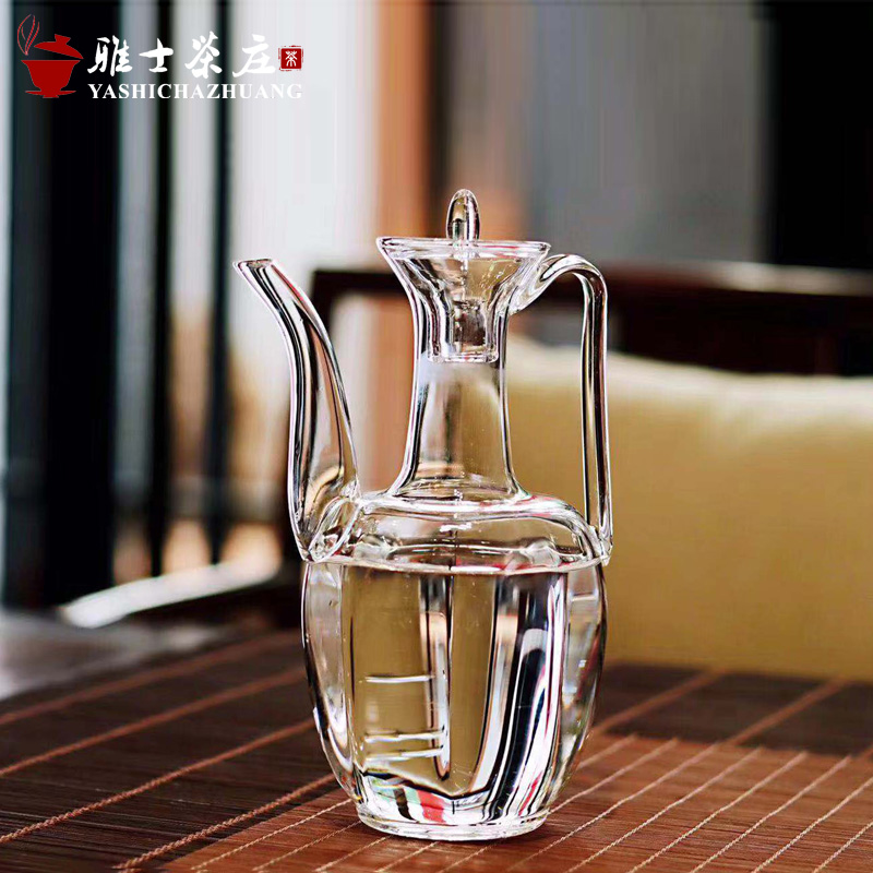 雅士茶庄创意颜值耐热玻璃茶壶电陶炉煮茶器烧水壶绿茶泡茶壶水注