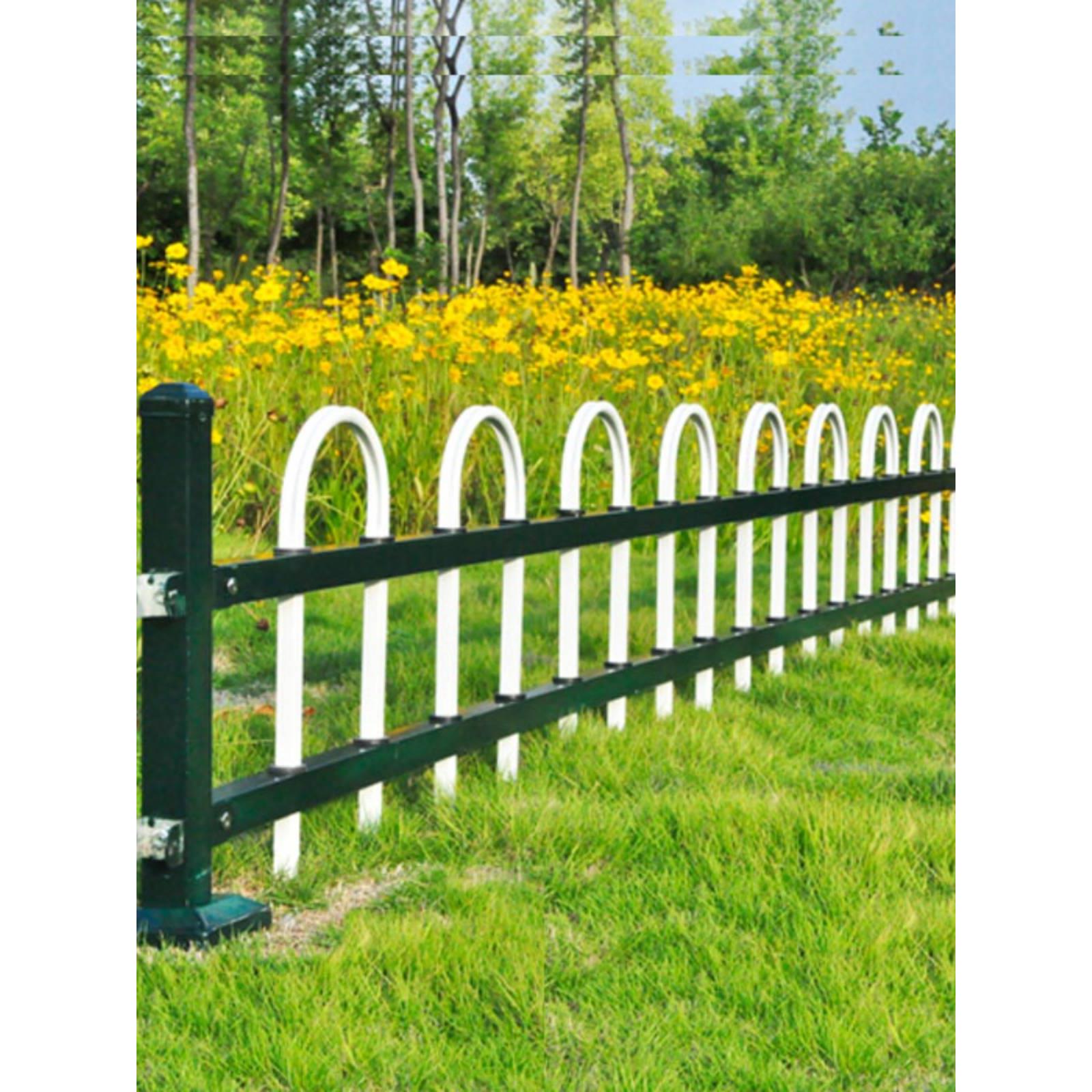 河南锌钢草坪护栏户外绿化带围栏花坛栅栏市政园林花园隔离珊栏杆