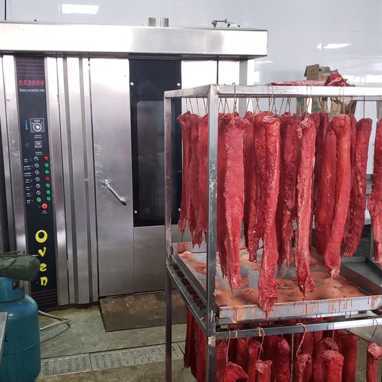 连富32盘内蒙新疆牛肉干烤炉 大型牛肉条烤箱 肉制品工厂用烘干炉