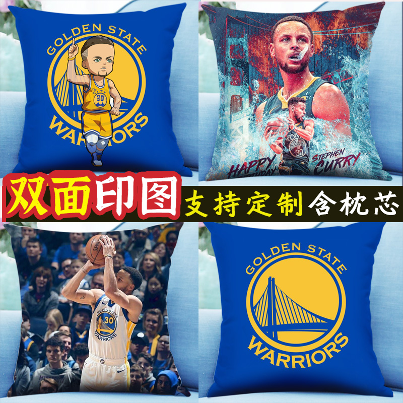 库里抱枕NBA球星周边纪念品海报贴纸同款睡觉靠枕头男生生日礼物