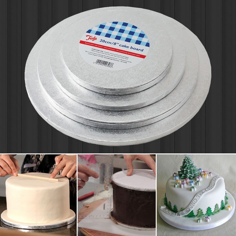 圆形方形蛋糕托加厚便捷转移板纸垫片底托裱花移动板慕斯垫移动器