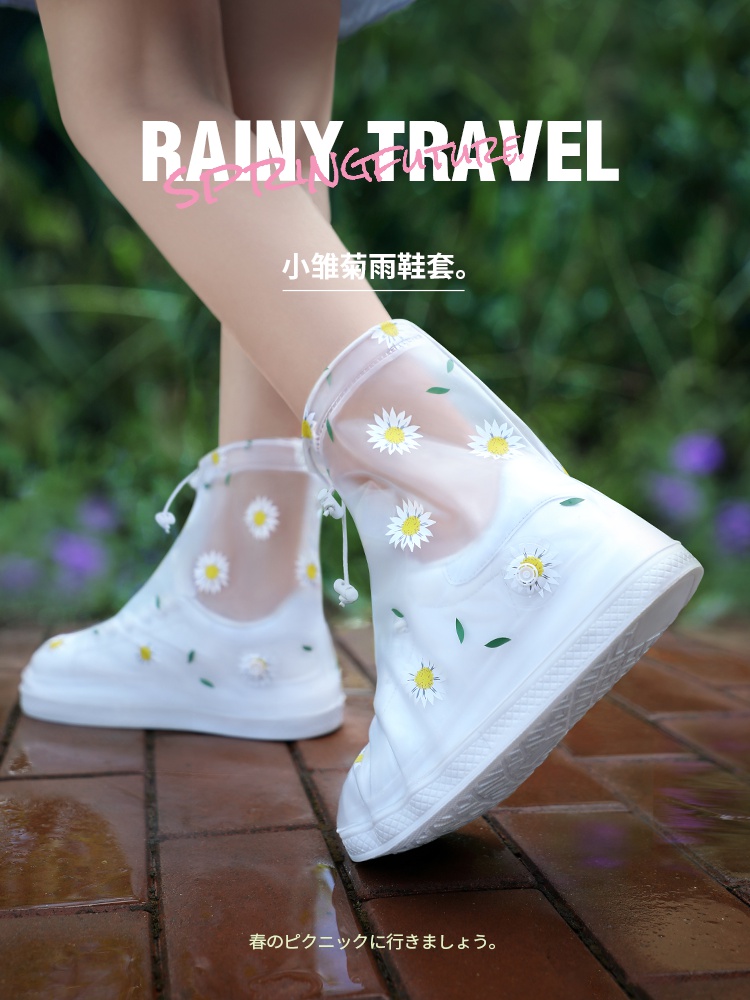 雨尚时鞋日雨鞋套式轻款髦夏女穿时l尚外靴便漂亮可2021水时脚爱