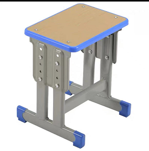 厂家直销学生可升降凳培训课桌椅凳子儿童单柱双柱方凳靠背椅特价
