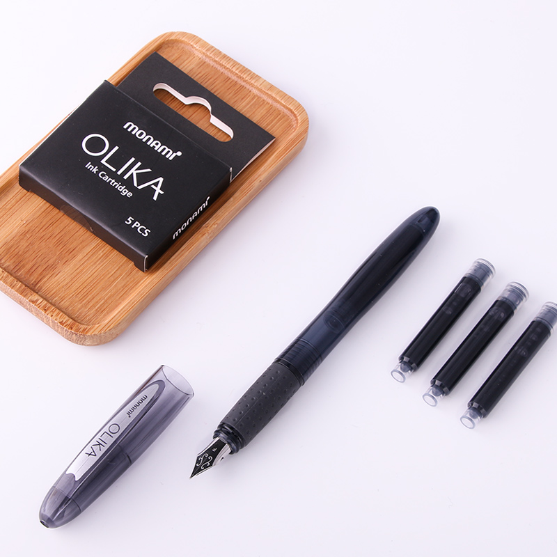 【司机笔店】Monami Olika透明なスケルトンで作られた万年筆です