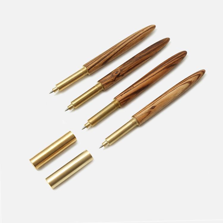 买东买西 意外设计 匠心之笔01款 黄铜实木 手工打造一支经典的笔