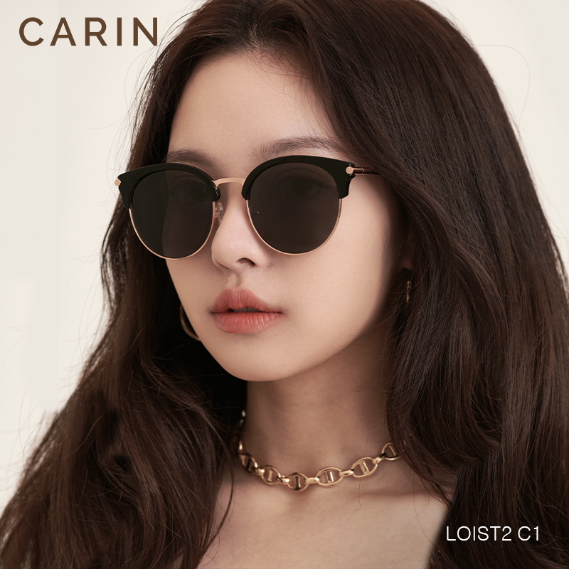 【秀智同款】CARIN墨镜女款LOIST2明星猫眼板材防紫外线太阳镜