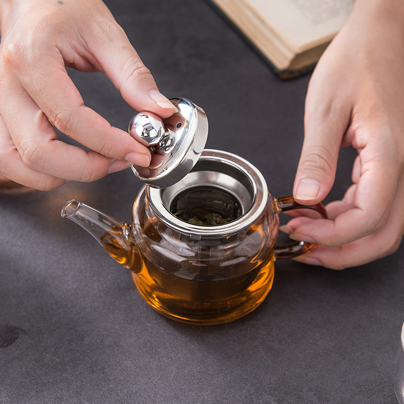 小茶壶一人用玻璃泡茶家用小容量一人功夫茶小壶迷你特小茶水分离