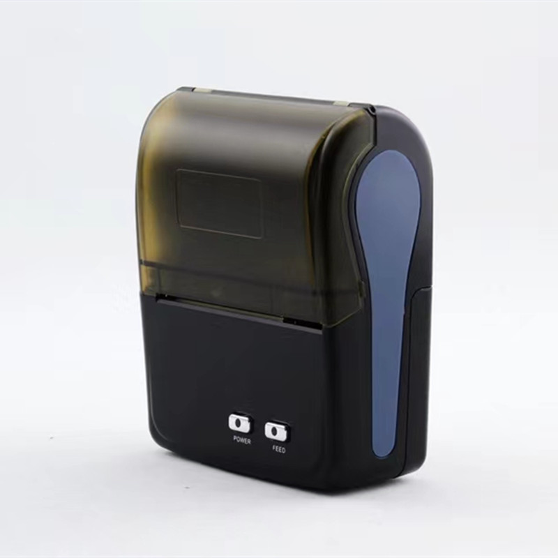 群索QS8001 慧商物流开单打印专用 80mm宽 8厘米可充电蓝牙打印机