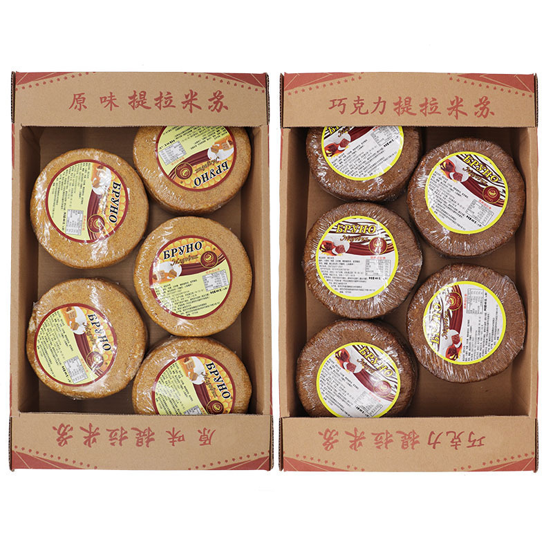 包邮俄罗斯风味提拉米苏蛋糕蜂蜜奶油西式千层饼整箱5个