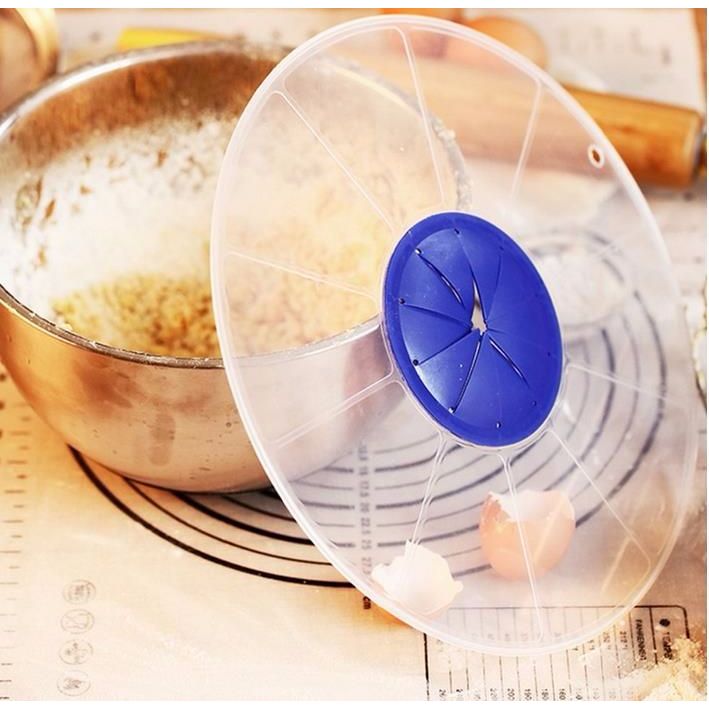 打蛋防溅盖 塑料搅拌盖子 厨房烘焙用具 面粉鸡蛋奶油防溅器 现货