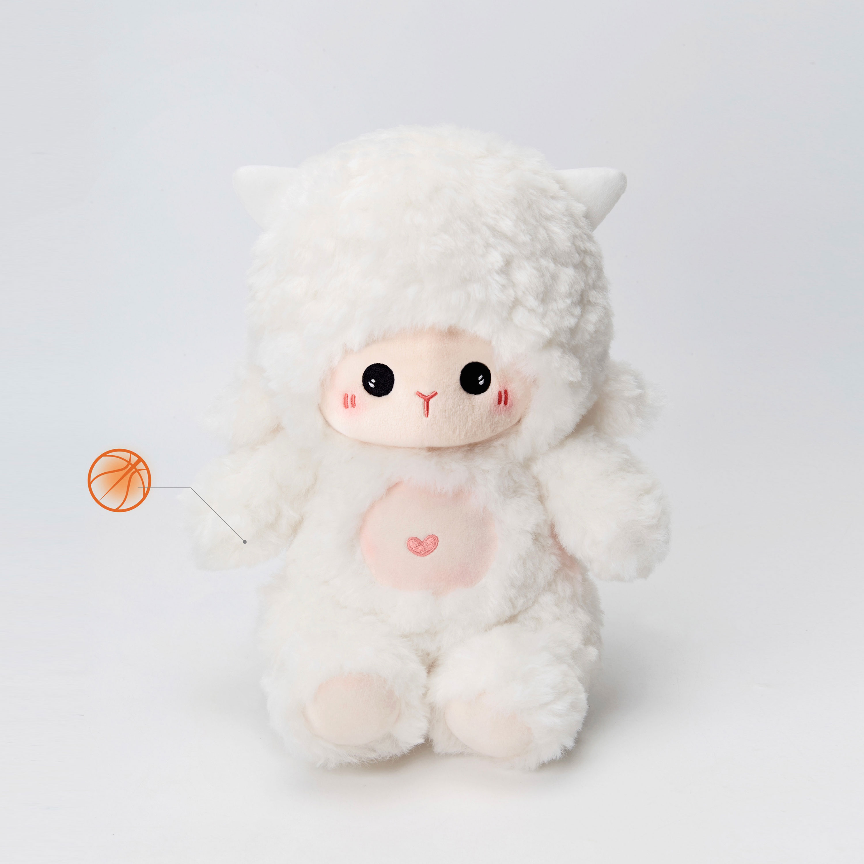 Y2NG 小羊公仔毛绒玩具小魔羊布娃娃玩偶女生礼物