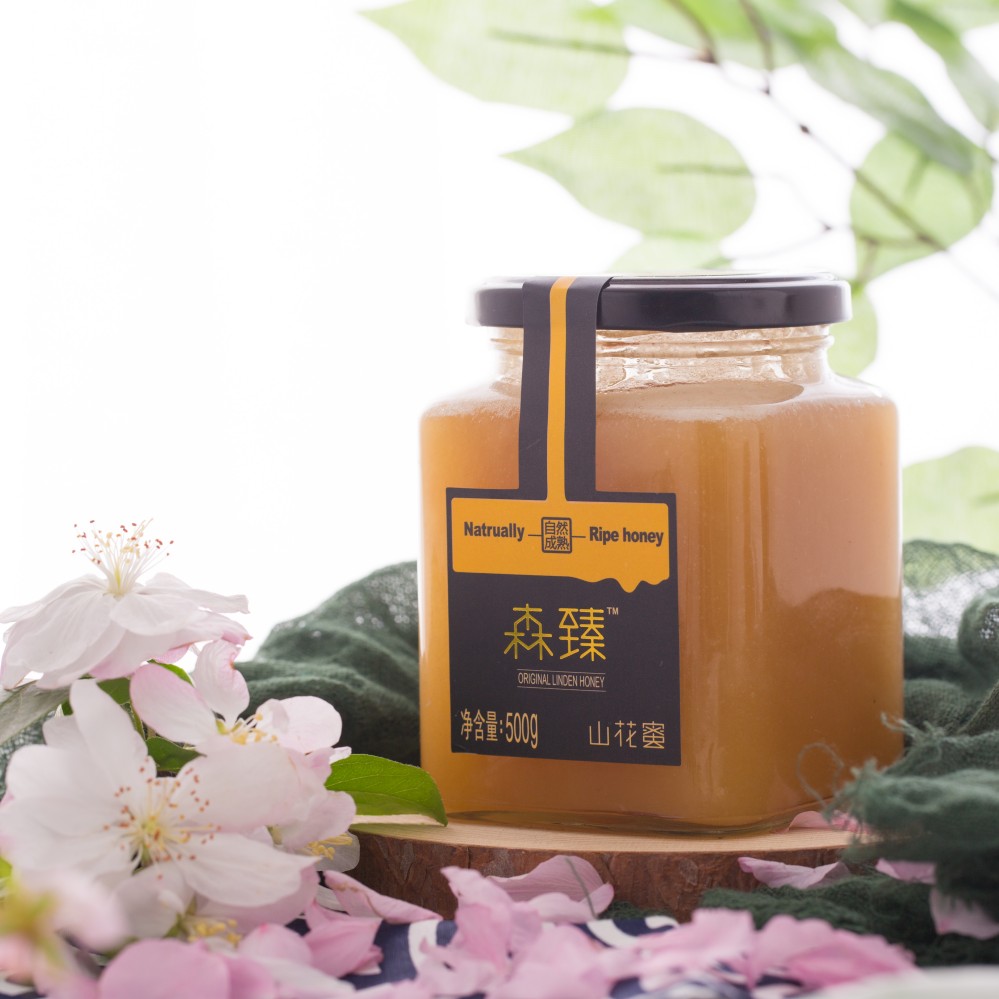 森臻蜂蜜-【小兴安岭原始森林自然成熟蜜】山花蜜 500g/瓶