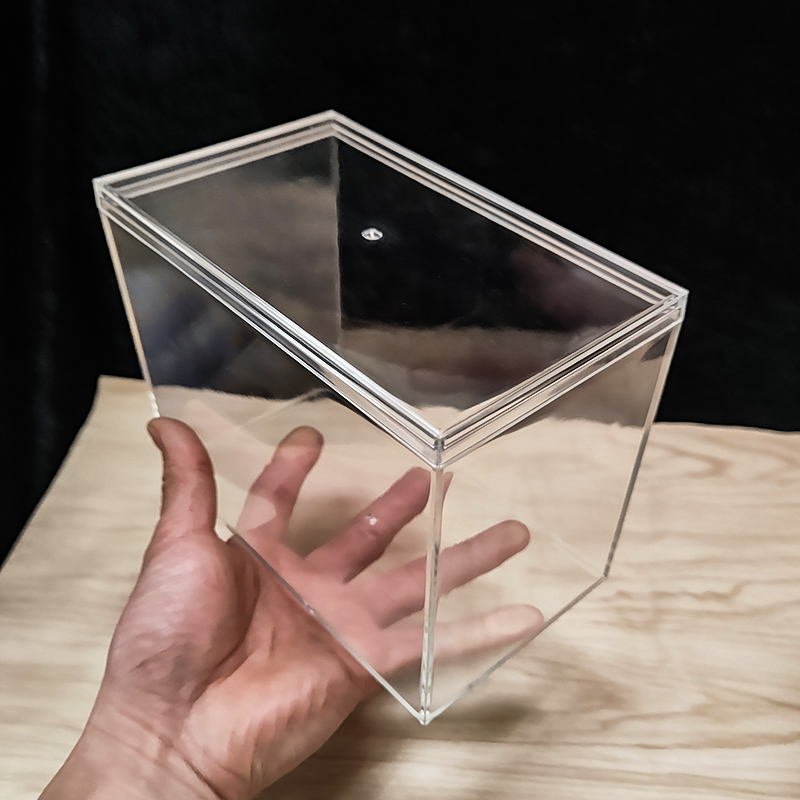 长方形透明塑料盒食品级高档加厚伴手礼包装桌面展示礼品盒子