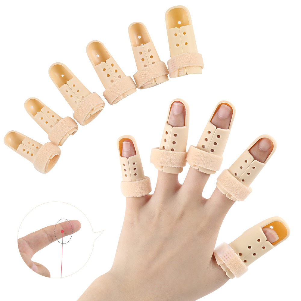 手指固定器硬魔术贴男女护指伸肌腱断裂手指关节脱位手指固定夹板