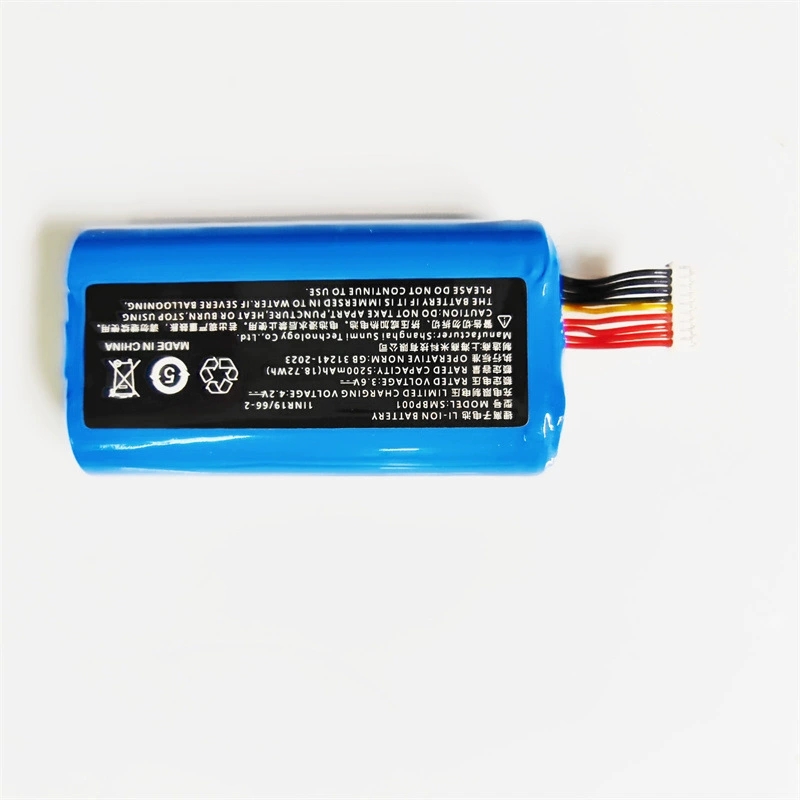 商米P1 V1S W6900 SMBP001电池 3.6V 5200mAh 18.72Wh型号B1811