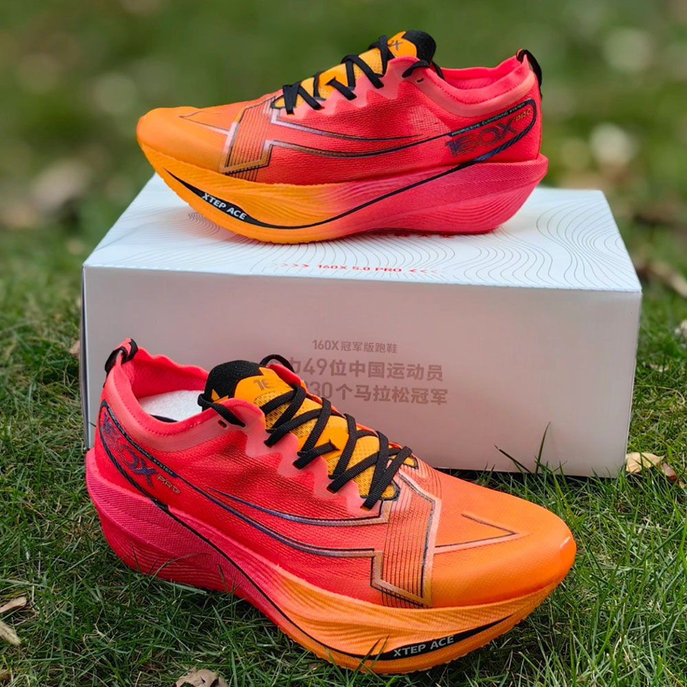特步160X5.0pro夏季新款专业马拉松竞速跑步鞋碳板减震耐磨运动鞋
