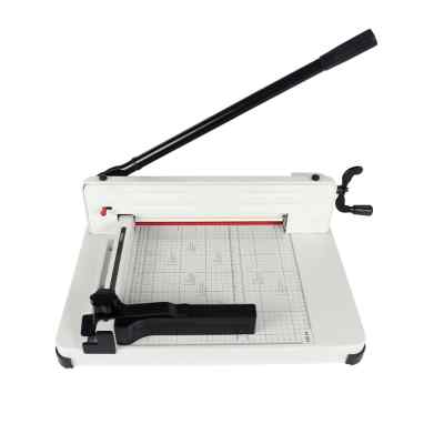 胜霆858A4新型手动裁纸机厚层重型切纸机a4手动切纸刀相片照片剪