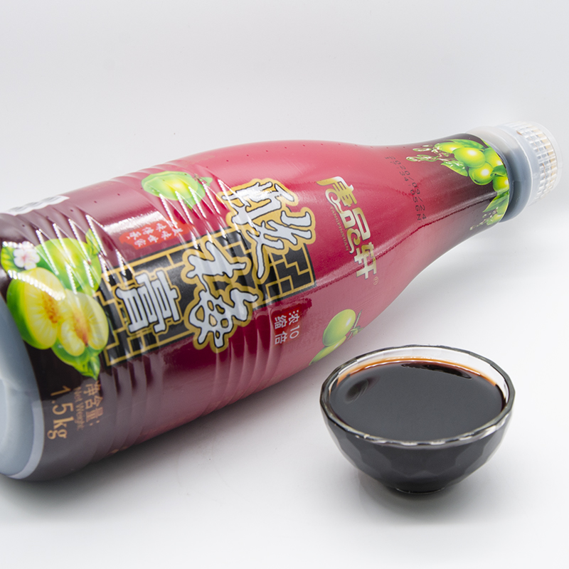 唐品轩酸浓缩风味梅膏乌梅汁冲饮冲调饮料1.5kg12瓶整件装商用