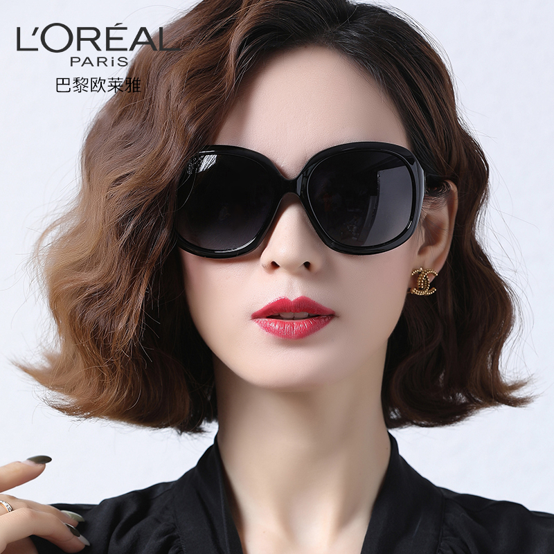 2024年新款欧莱雅品牌墨镜女偏光太阳眼镜开车防紫外线大脸圆脸潮