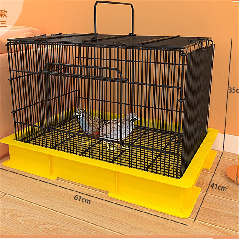 芦丁鸡观赏笼专用鸡笼子鹦鹉笼子饲养箱育雏家用养殖小黄鸭柯尔鸭
