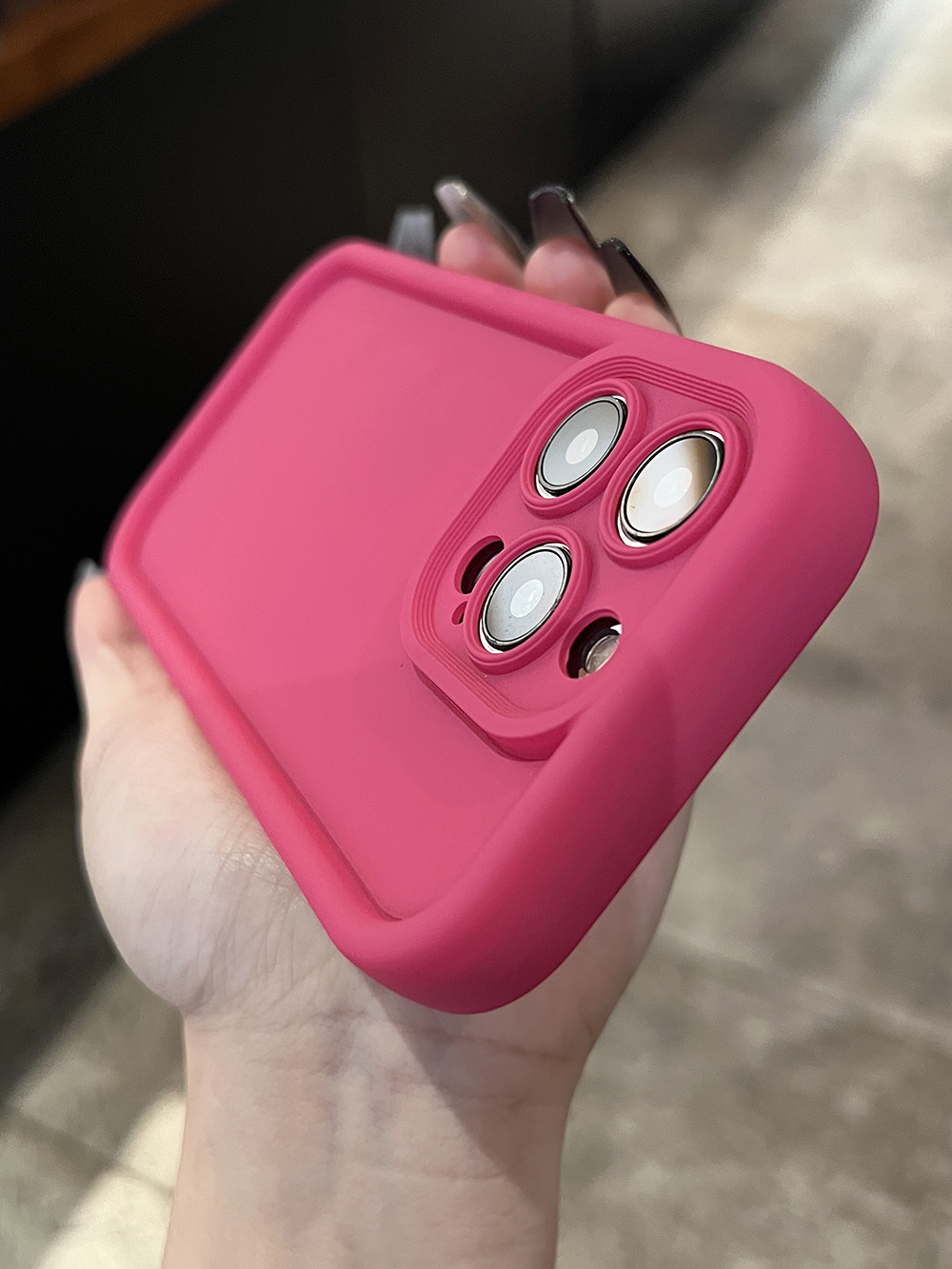 芭比粉色硅胶适用苹果13手机壳iphone14promax简约高级感12全包防摔11新款少女心15pm高端保护套韩系多巴胺
