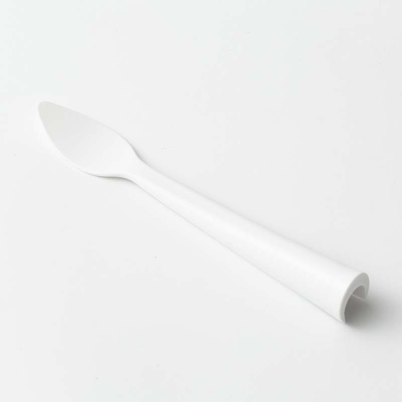 日本进口ECHO 多功能家用小勺子塑料水果勺蛋糕勺甜品勺 果酱勺