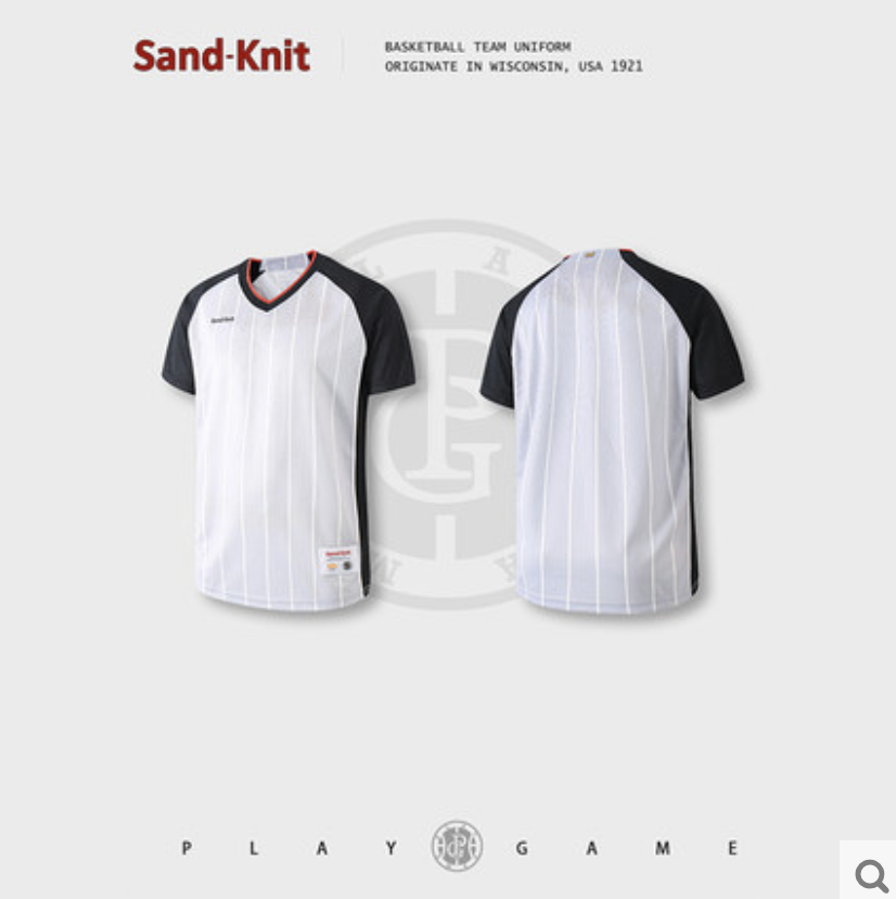 Sandknit森耐特t恤男短袖比赛运动夏季薄款专业篮球裁判服上衣