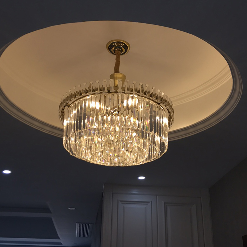 后现代简约水晶灯具时尚大气个性创意设计师客厅餐厅北欧卧室吊灯
