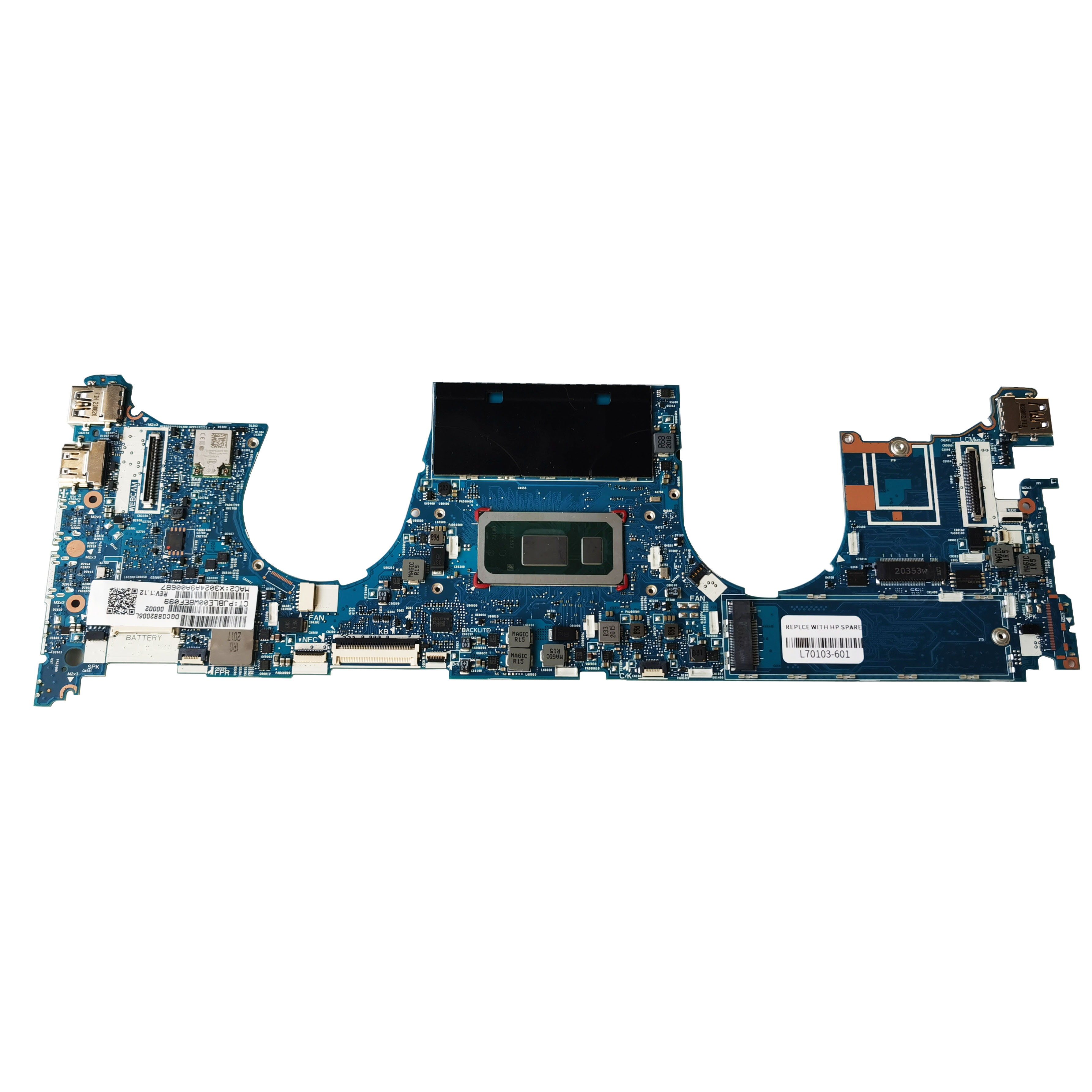 HP/惠普 EliteBook X360 1040G6主板 6050A3037501-MB L70103-601