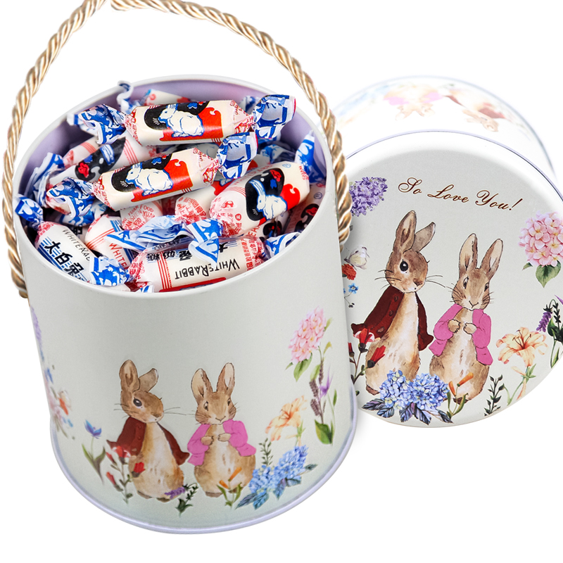 大白兔奶糖混合口味礼盒500g喜糖零食送礼伴手礼年货六一儿童糖果