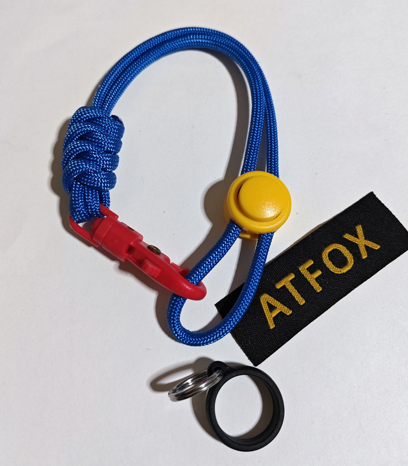 ATFOX原创伊索手消挂绳钥匙扣证件卡挂环手腕绳玩偶挂绳小众潮品
