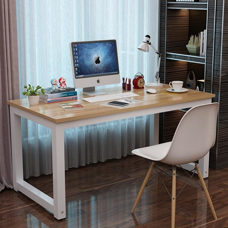 电脑台式桌单人小型书桌N写字桌1.2米1.3米1.5办公桌子1.1m女生11
