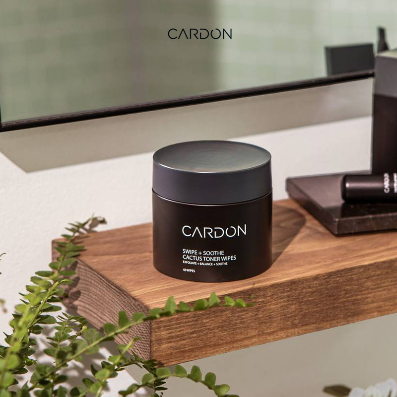 Cardon-去角质收缩毛孔舒缓保湿补水提亮均匀肤色男士爽肤水60片