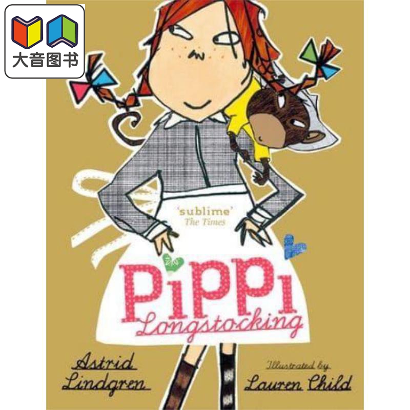 Pippi Longstocking 长袜子皮皮故事集 英文原版 进口原版 精装 趣味故事  Astrid Lindgren