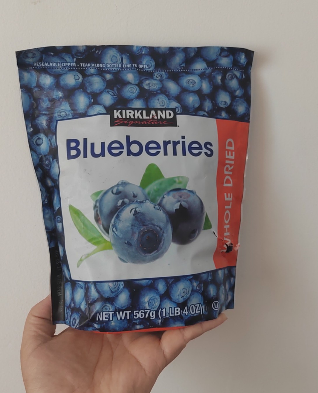 香港代购 美国柯兰蓝莓干567g 野生天然蓝莓 香港零食