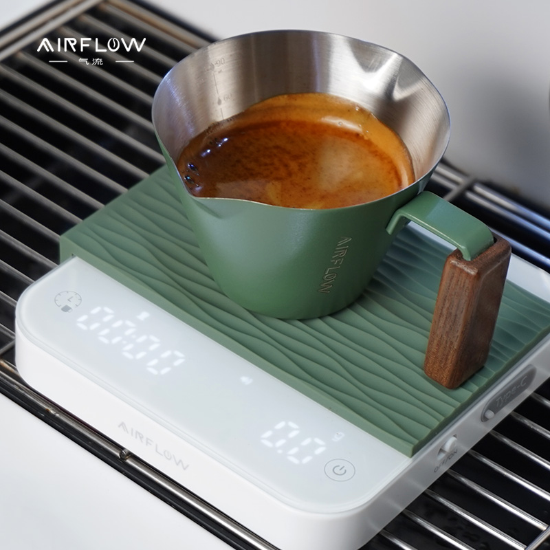 AIRFLOW气流咖啡电子秤意式手冲咖啡计时秤便携充电款MINI电子称