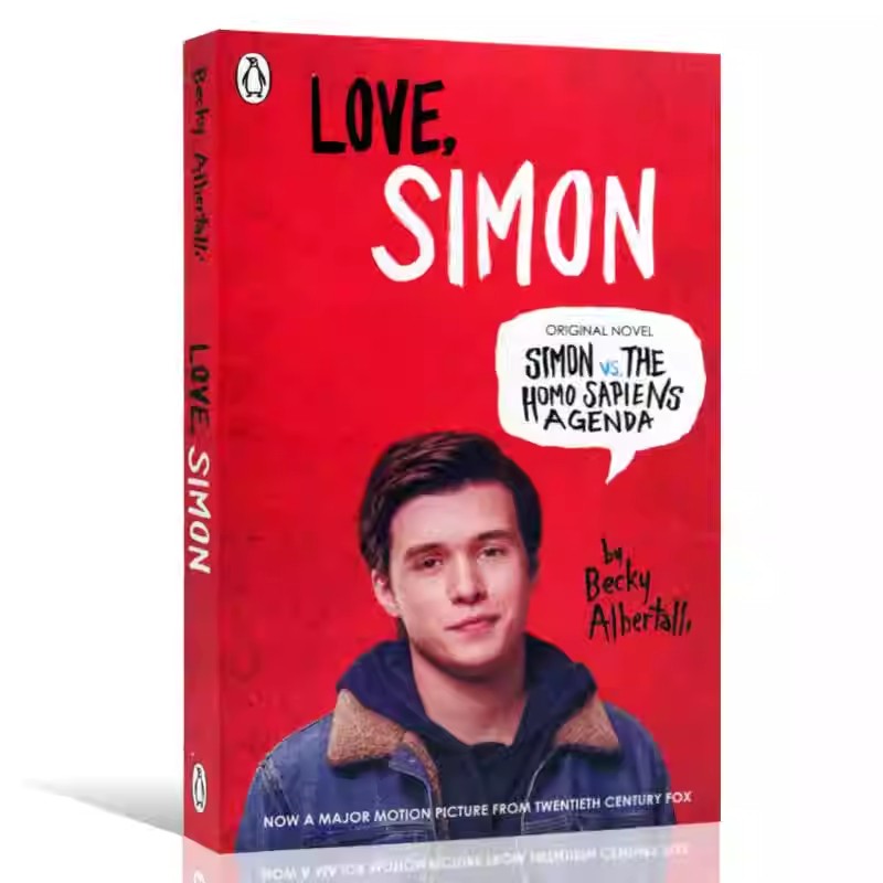 英文原版小说Love Simon爱你西蒙Becky Albertalli 西蒙和他的出柜日记 电影原著 课外兴趣阅读