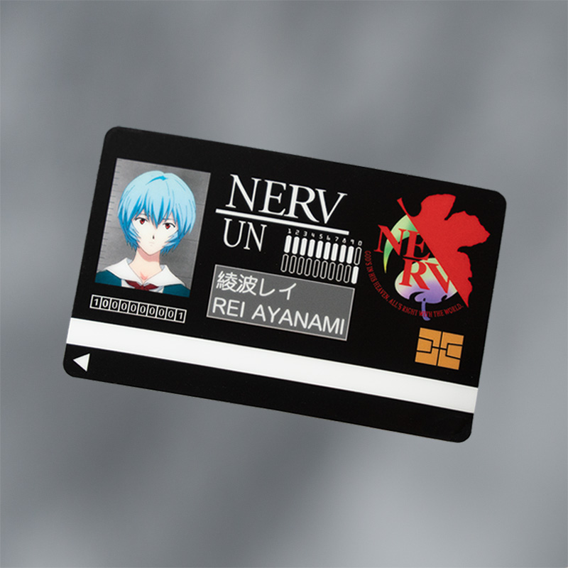 新世纪福音战士NERV ID卡凌波丽明日香日本动漫EVA收藏卡贴定做