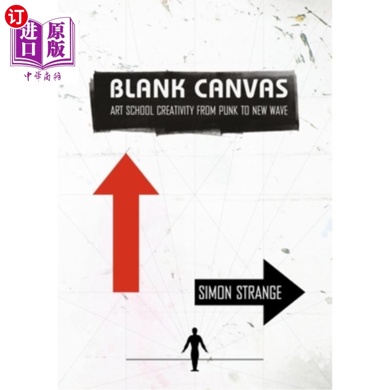 海外直订Blank Canvas: Art School Creativity from Punk to New Wave 空白画布:从朋克到新浪潮的艺术学校创意