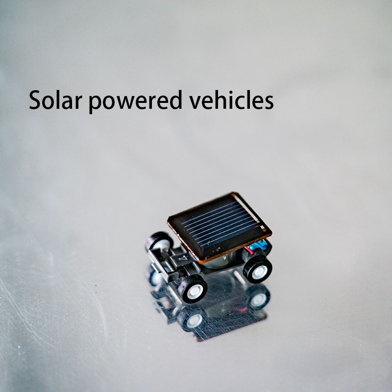 太阳能玩具小汽车 迷你科学DIY手工儿童汽车模型 桌面装饰摆件