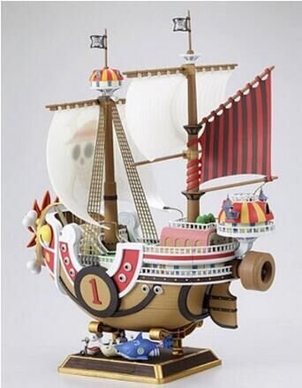 日本原装万代海贼王船拼装模型手办 大版千里万里阳光号桑尼千阳