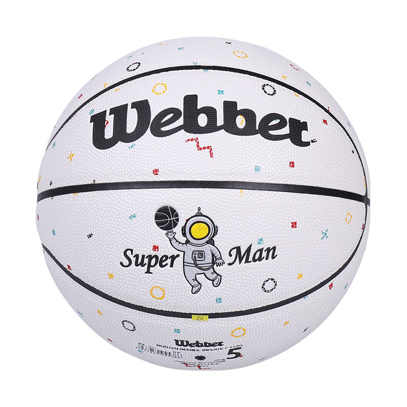 webber/韦伯幼儿园学生训练创意现货厂家直供五号PU室外篮球