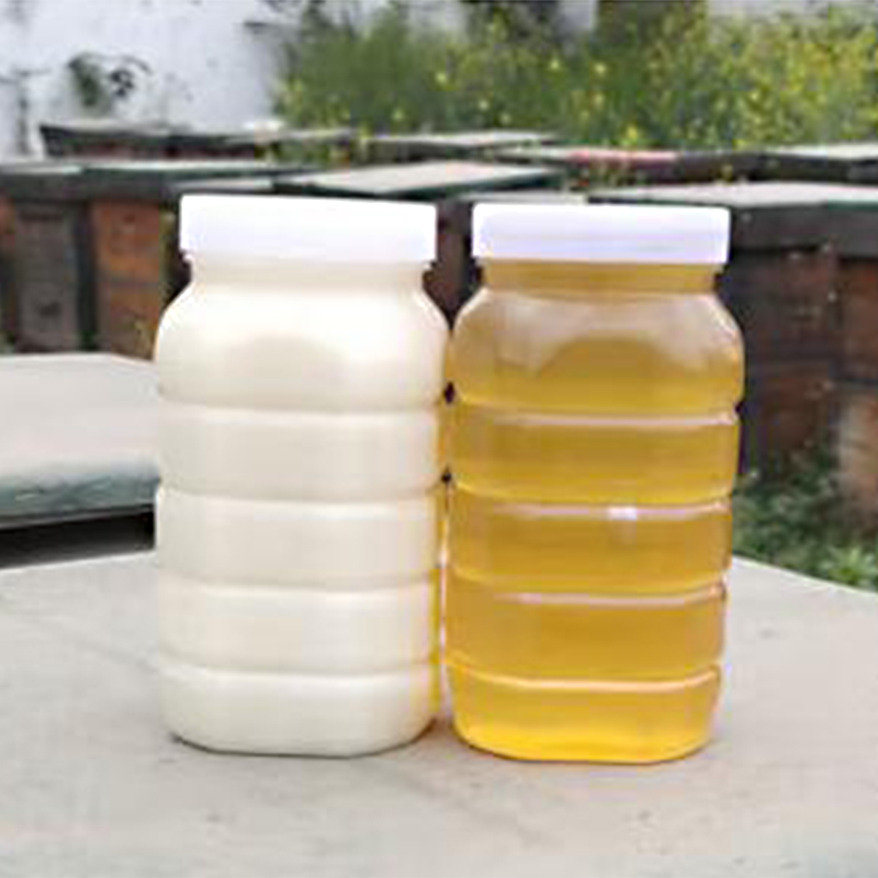 《兵哥家蜂蜜》农家油菜花蜜蜂蜜纯正天然土蜂蜜结晶蜜