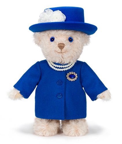 英国代购直邮 10.11 Merrythought 女王熊纪念款毛绒玩偶奢限量版