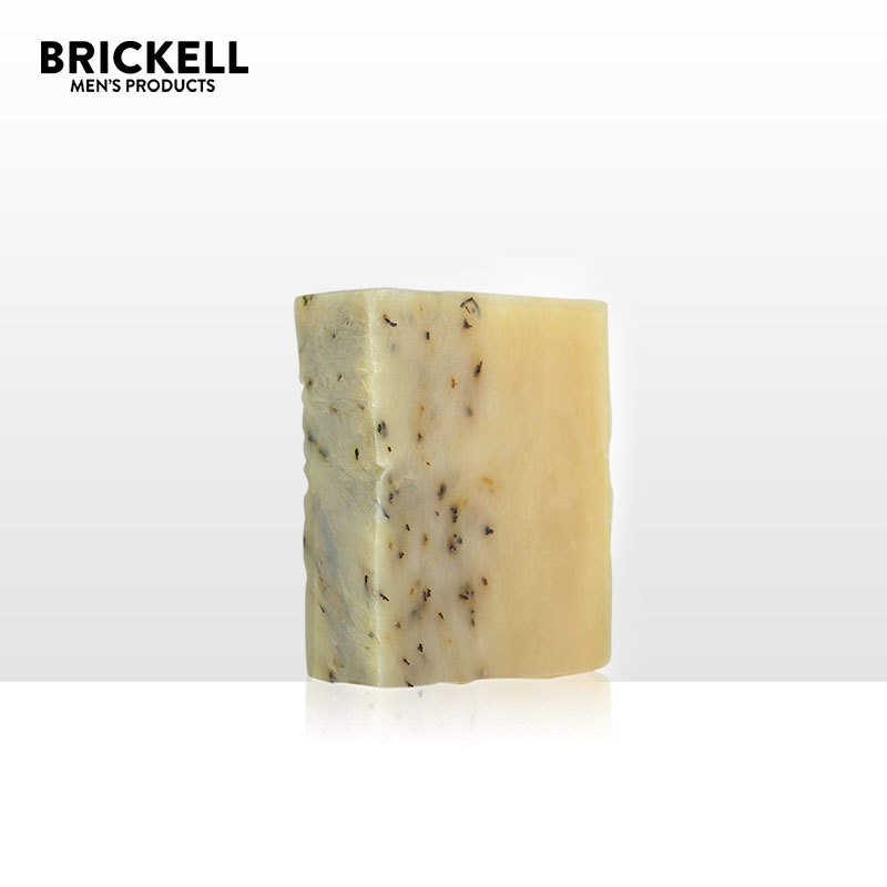 Brickell-Scrub Bar 温和去角质清洁光泽肌肤男士薄荷磨砂皂 118g