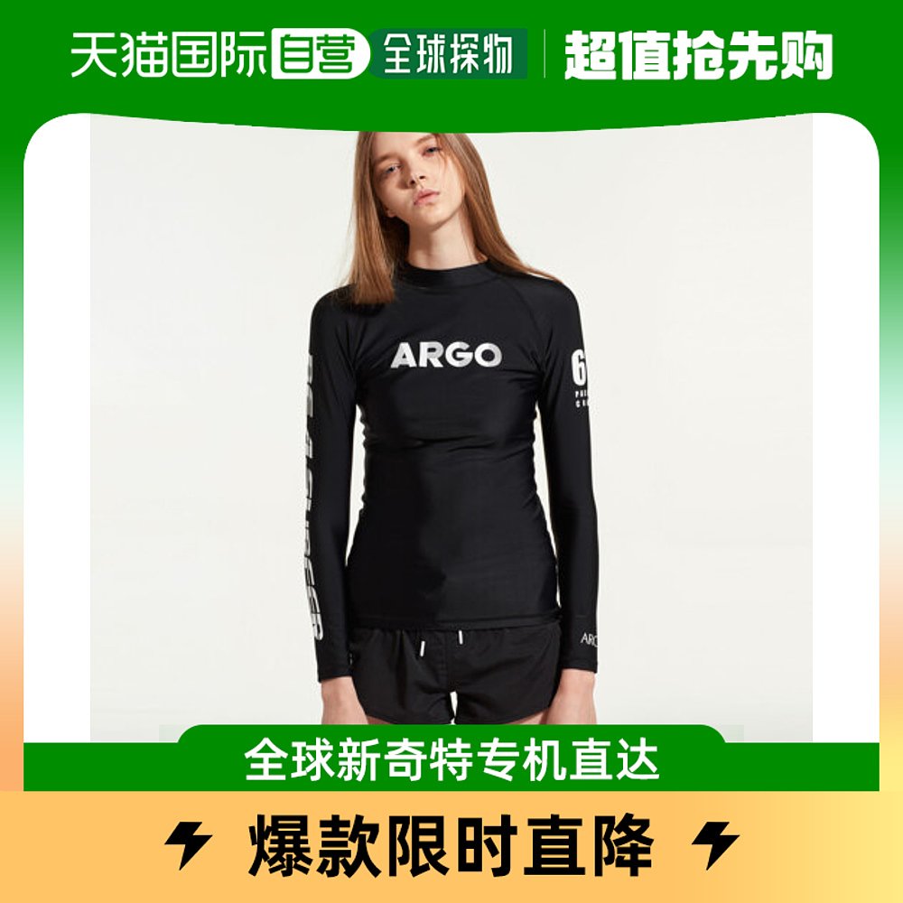 韩国直邮【ARGO】 BALBOA 女士冲浪运动T恤上下套装_BK
