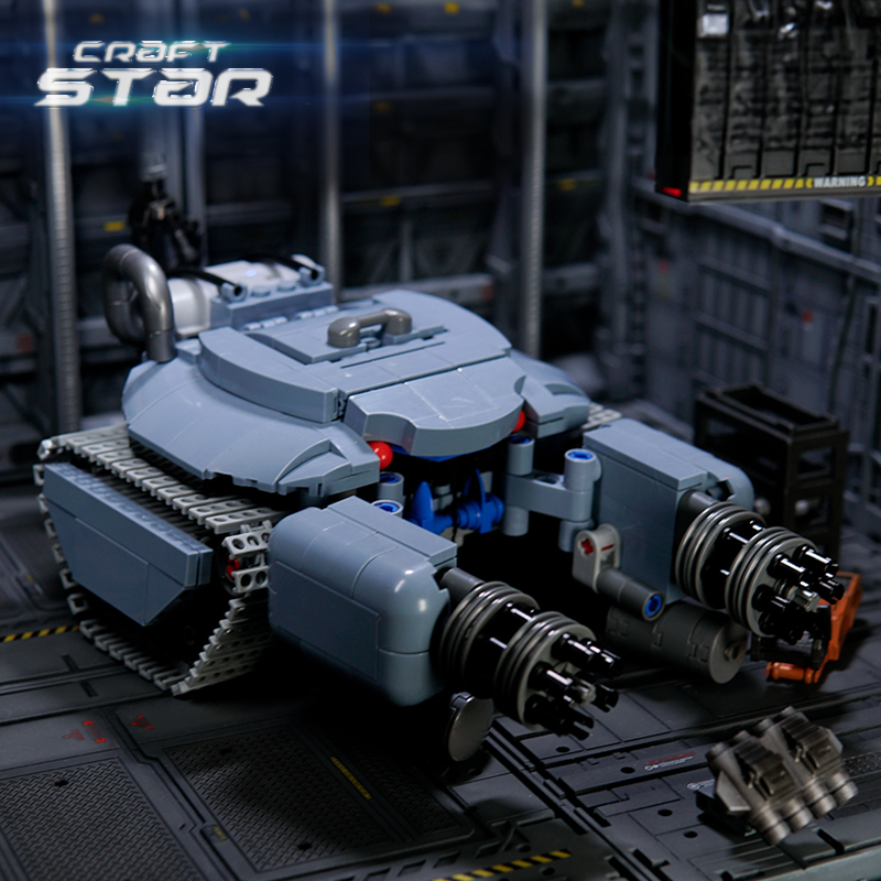 适用乐高星际争霸重型装甲坦克宇宙飞船机器人拼装积木玩具模型